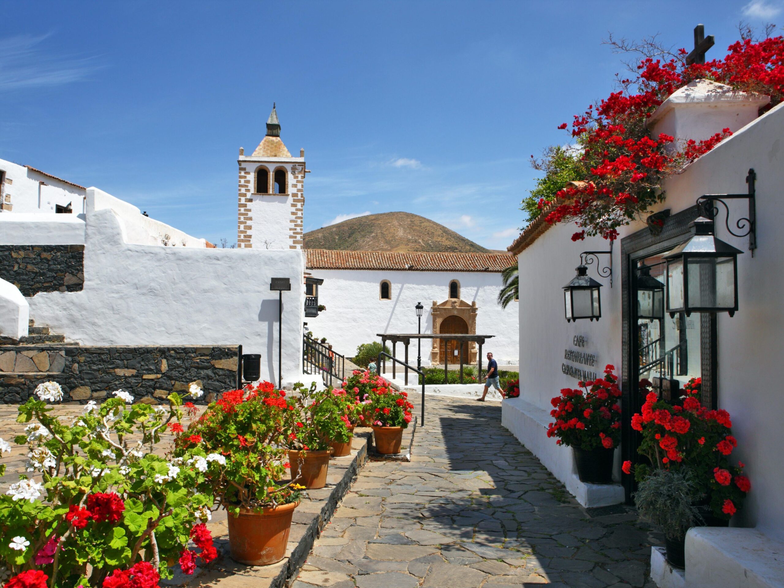 Tramonto sulla costa ovest di Fuerteventura