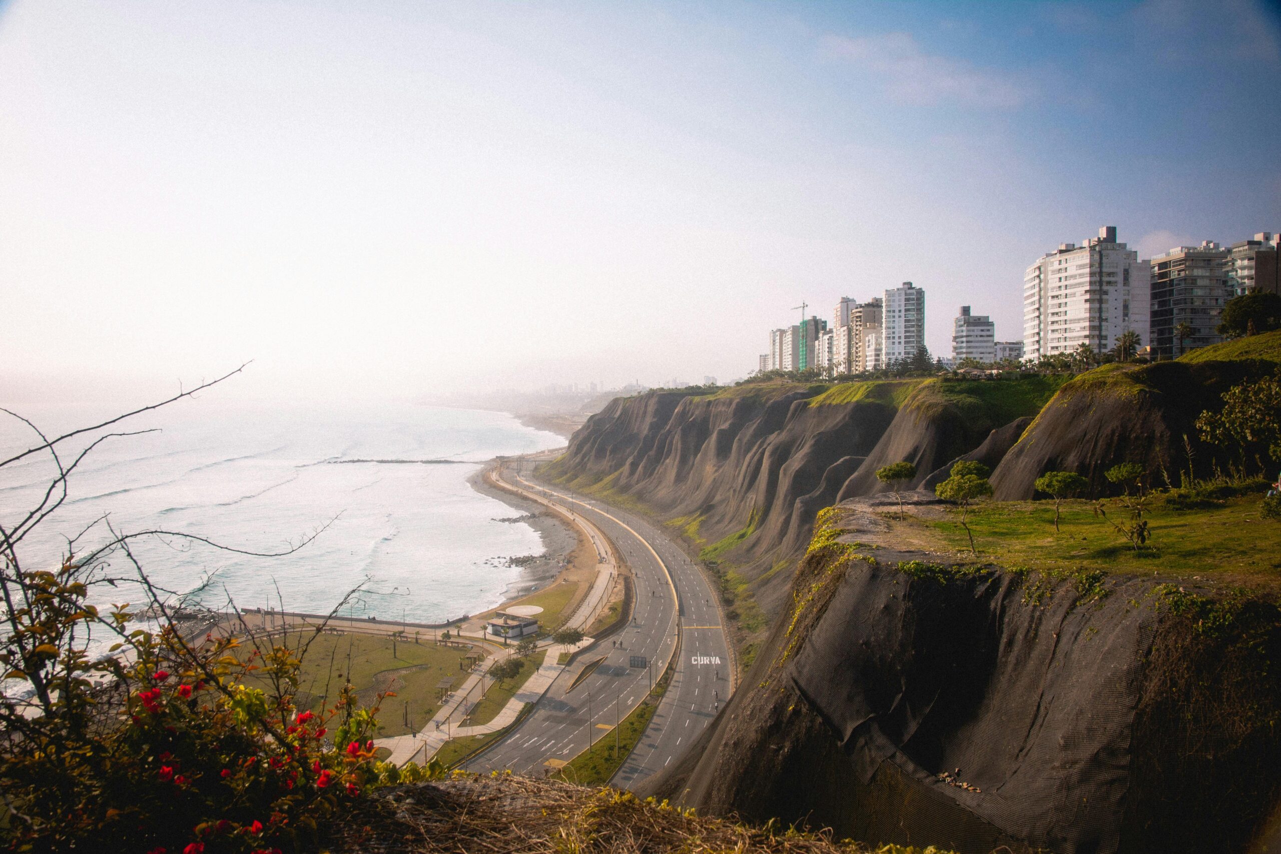 Malecón di Miraflores a Lima