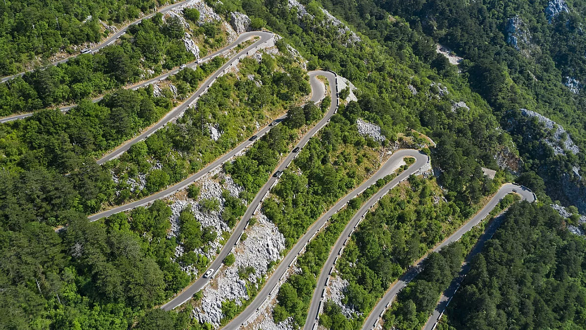 Serpentina di Kotor e Lovcen